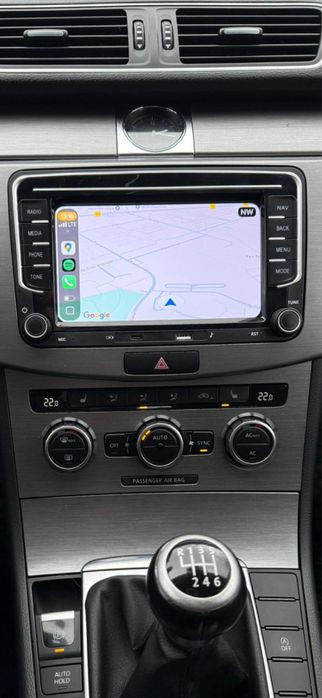Radio Android VW Golf 5/6 Passat b6/b7 Touran Tiguan CarPlay/AndroidAu