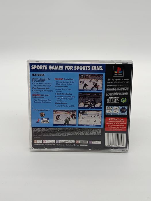 nhl championship 2000 sony playstation (psx) nowe pudełko zastępcze