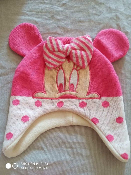 Детская шапочка с микимаусом