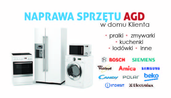 serwis naprawa usługi montaż sprzętu agd pralki zmywarki kuchnie płyty
