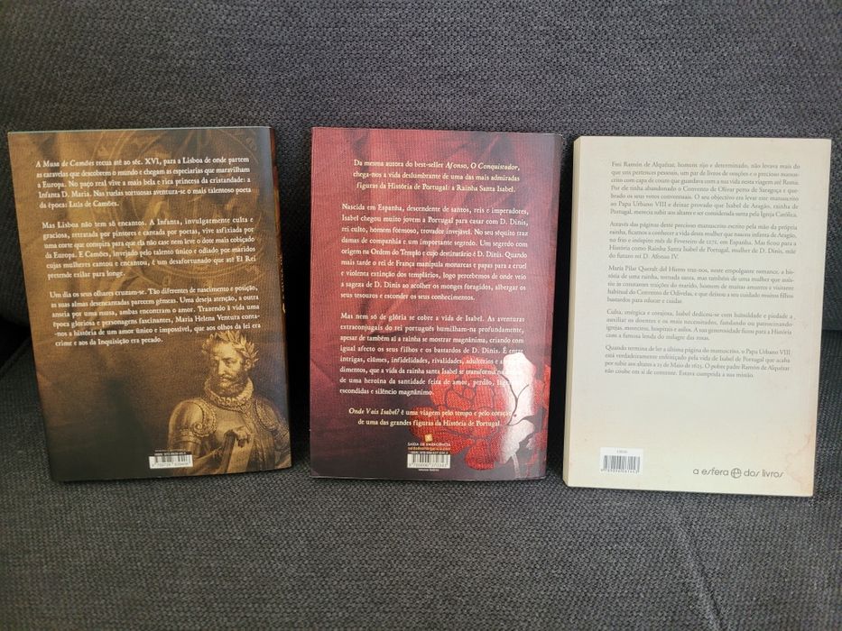 Pack 7 Livros | Rainhas de Portugal, Sissi, Inês de Castro e Musa de Camões