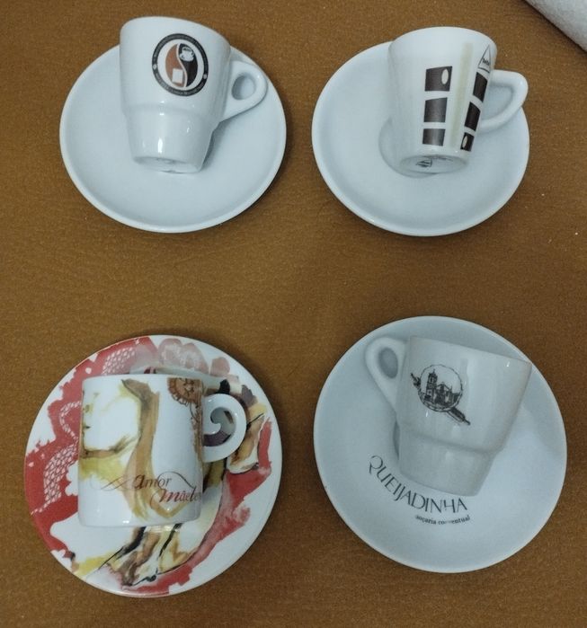 Chávenas de café Delta de coleção