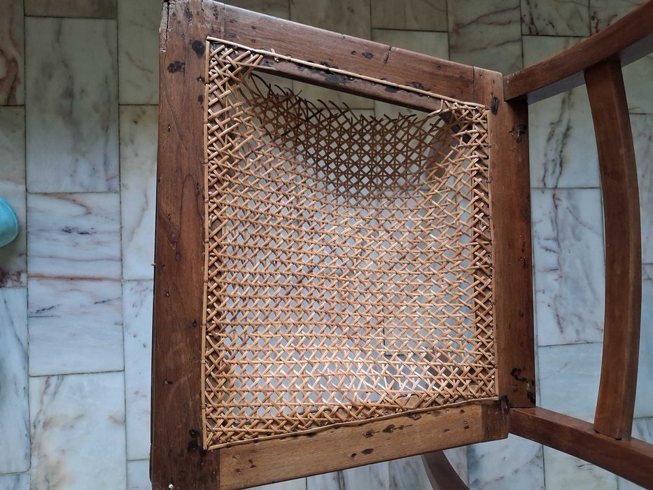 Par de Cadeiras Originais Estilo D. Maria (para restauro)