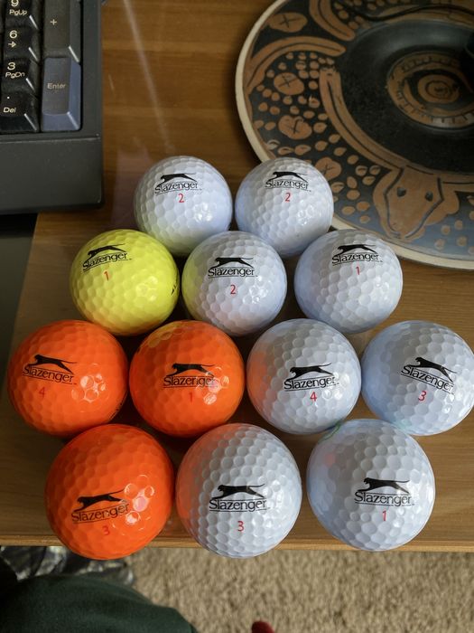 Lote 50 Bolas de Golfe Srixon + Oferta 12 Bolas Slazenger