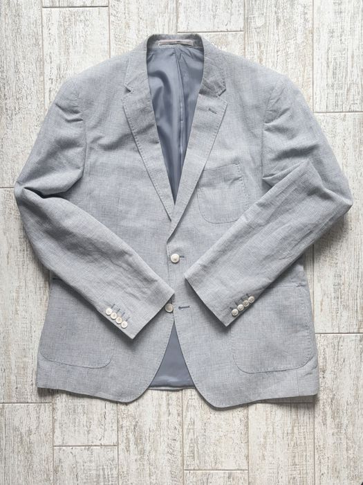 Чоловічий блейзер піджак M&S Collection, розмір 54 / XL (Long)
