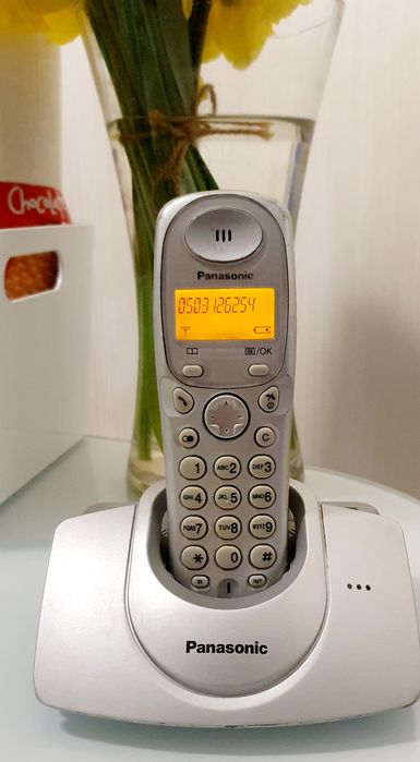 Телефон стационарный беспроводный Panasonic KX-TG1107