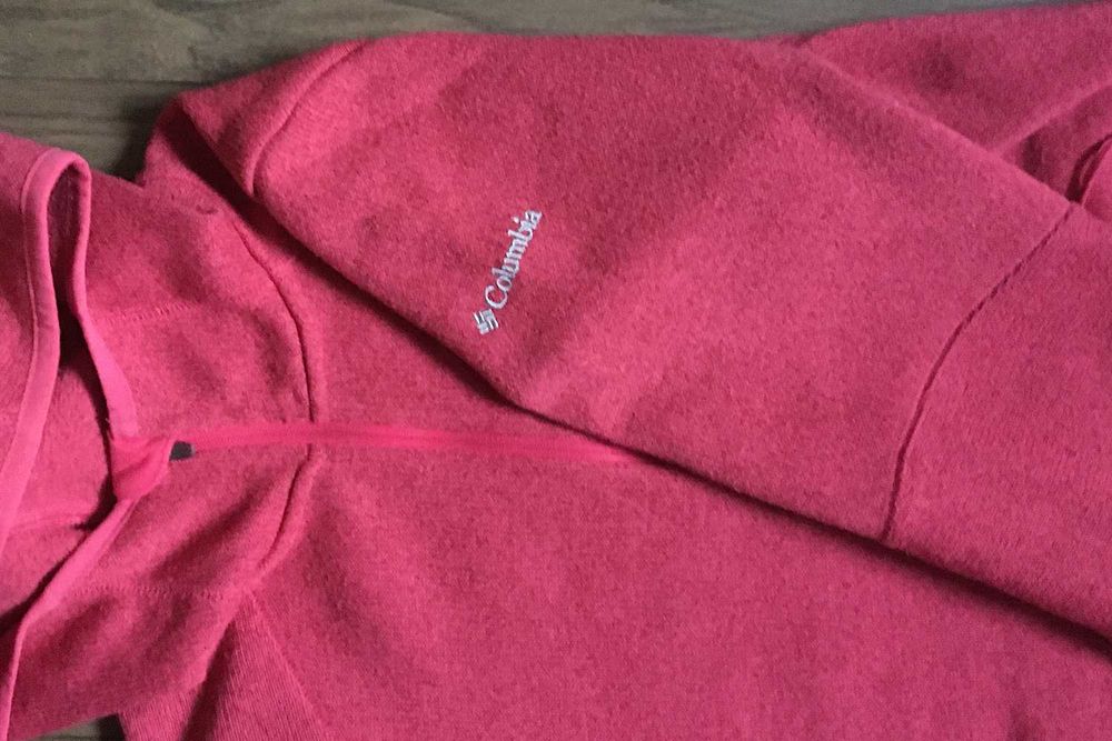 Lekka bluza jak polarowa marki Columbia wcięta w talii dopasowana S