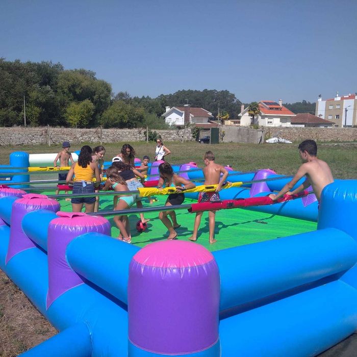 Insufláveis desportivos , matraquilhos humanos, baliza, alvo,