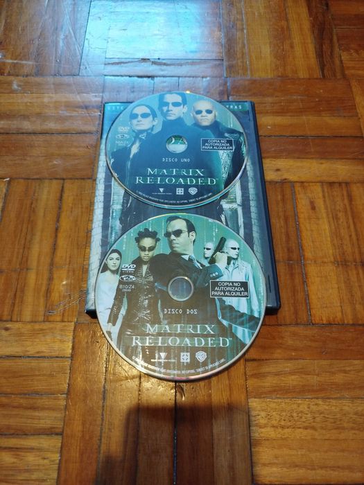 DVD Duplo Matrix Reloaded