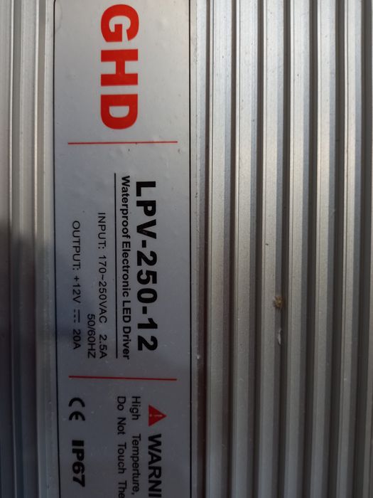 GHD мощный драйвер для светодиодов Waterproof electronic LED driver