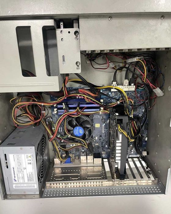 Индустриальный компьютер в Rack корпусе Supermicro сервер Xeon