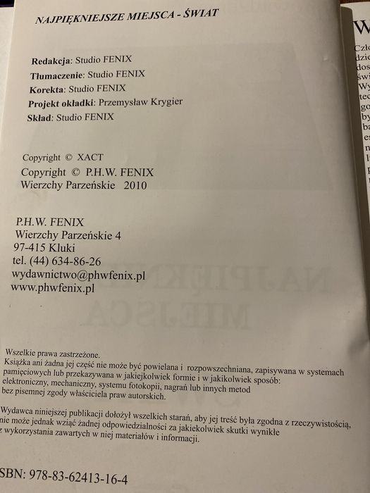 Najpiekniesze miejsca Świat