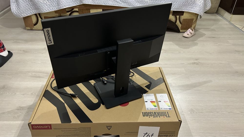 Монітор Lenovo ThinkVision E27q-20 2k 2560x1440 27 дюймів