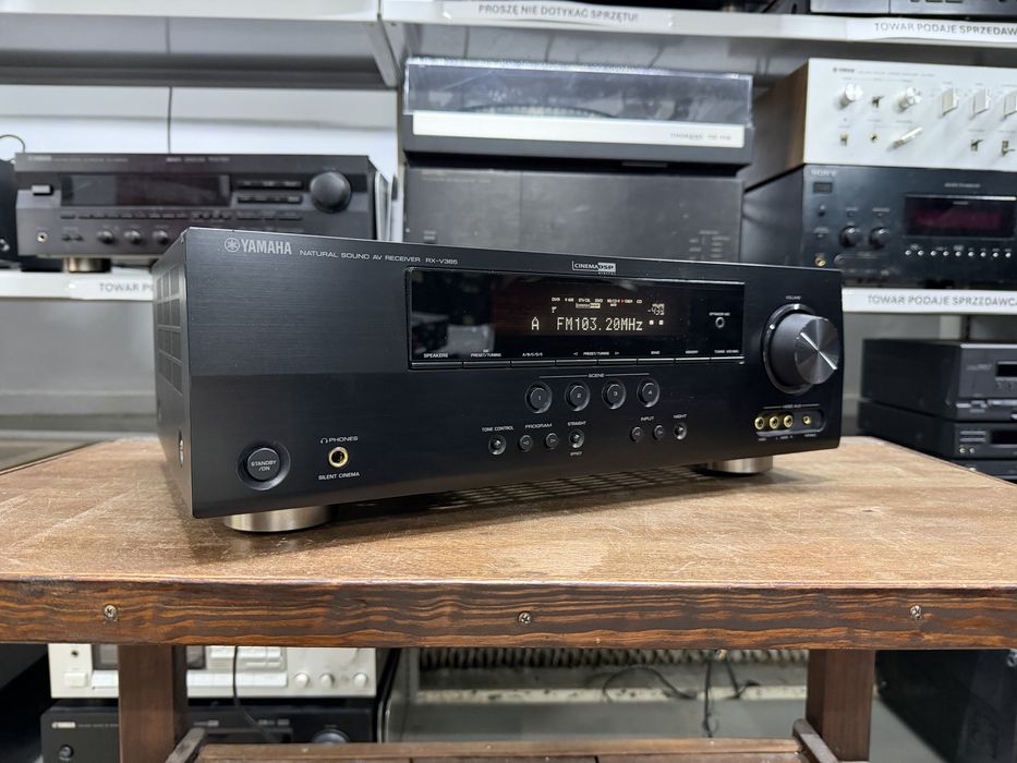 ‼️ Yamaha RX-V365 – Amplituner Kina Domowego 5.1 z Dolby Audio, HDMI | Audio Room