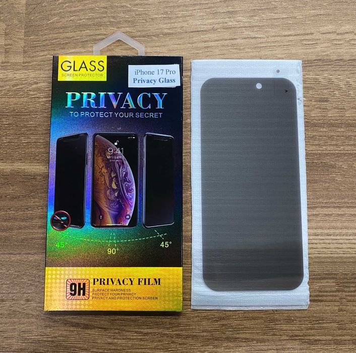 Película de privacidade para iPhone 17 / iPhone Air /17 Pro/17 Pro Max