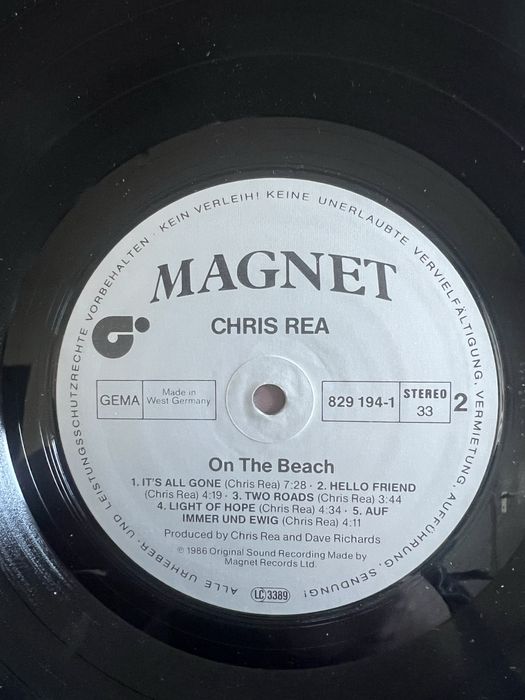 Фірмові платівки Chris Rea