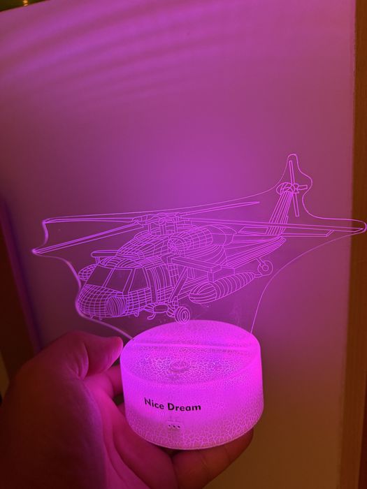 Lamp illusion 3D