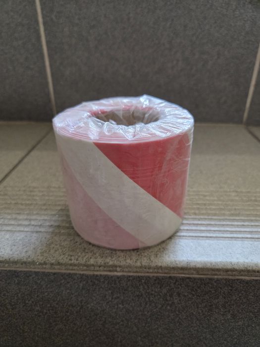 Taśma ostrzegawcze biało Czerwona ...