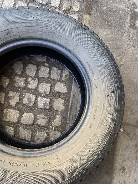 Dwie Opony 205R16C 110/108S GoodYear Wrangler AT/S 4X4 Rugged
