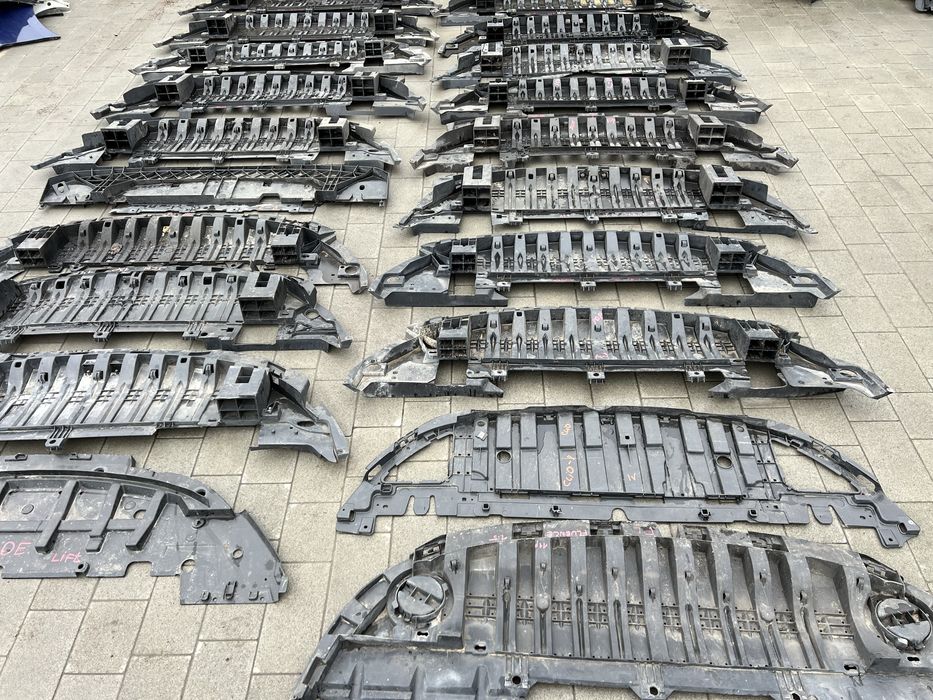 Защита бампера захист підлога  полумесяц Renault Megane Scenic Clio