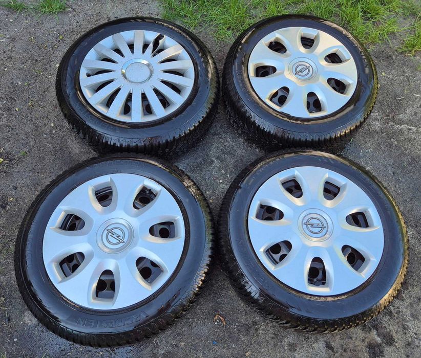 Felgi Stalowe R15 4x100 OPEL opony wielosezonowe 2023r