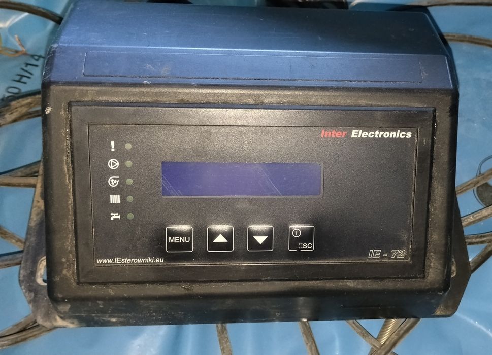 Sterownik do pieca co, Intel electronica IE-72v3 z czujnikiem temperatury spalin