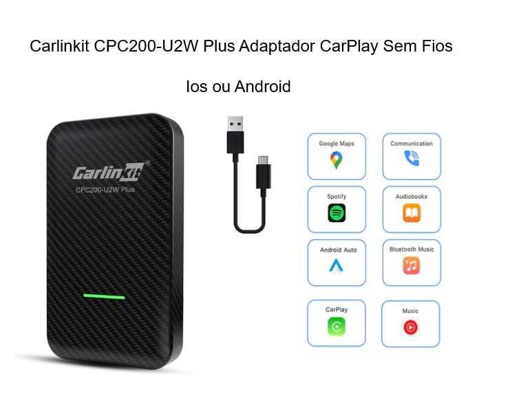 Wireless Apple CarPlay/ Android Auto Adapter