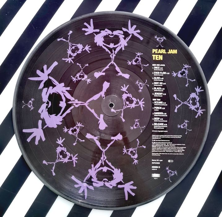 Pearl Jam - Ten Vinil Picture Edition RARO
