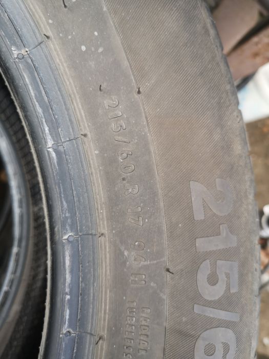 Opony Continental 215 60 r17 lato