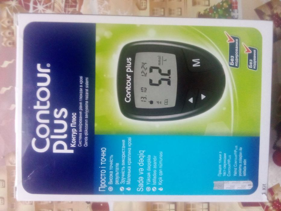 Глюкометр Contour plus