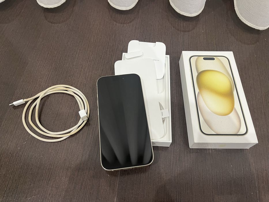 iPhone 15 128GB Yellow Amarelo Desbloqueado - Como Novo