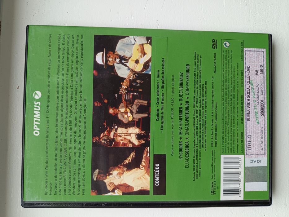 DVD buena vista social club