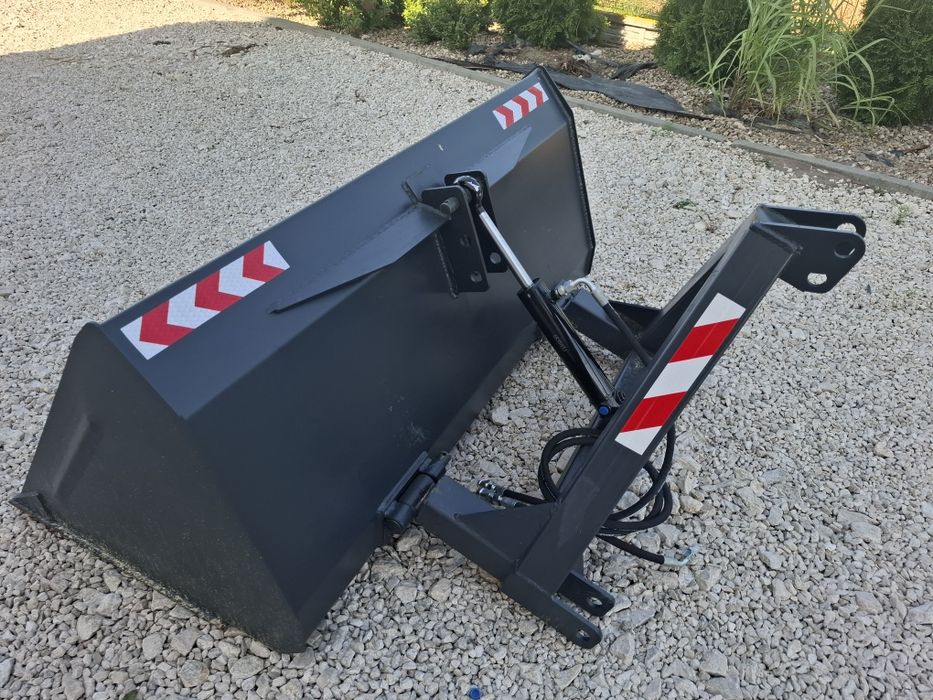 Łyżka z kiprem Hydraulicznym Łycha z silownikiem na TUZ ciągnika  łyżka hydrauliczna