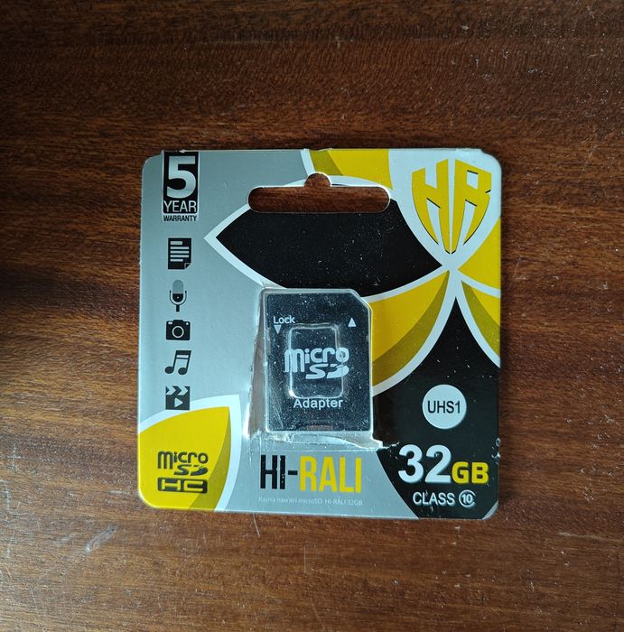 MICRO SD 32 GB 10 клас швидкості