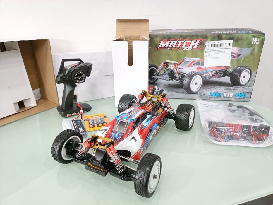 Wltoys escala 1/10 NOVO com 2 baterias