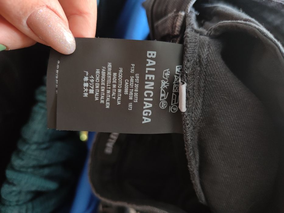 Jeansy Balenciaga rozm. 28