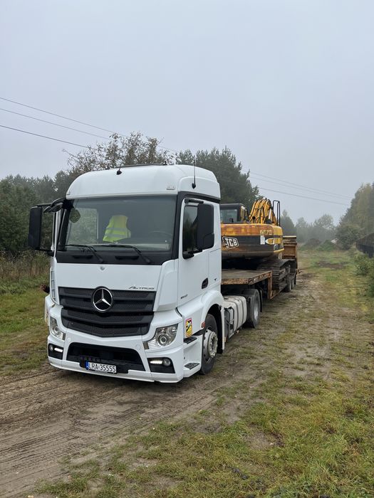 Usługi sprzętowe-roboty ziemne-usługi dźwigowe-kruszywa-piasek-ziemia.