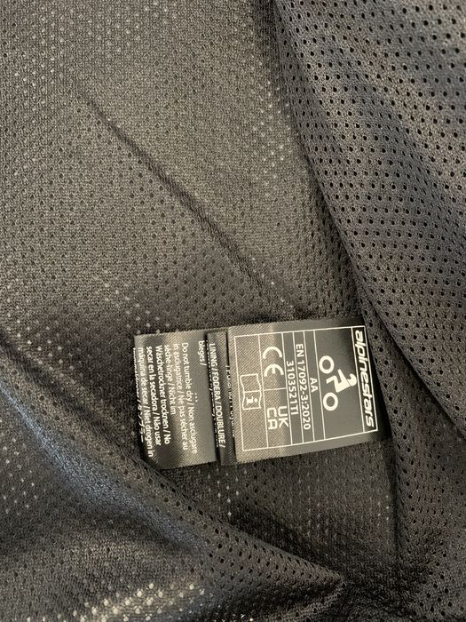 Casaco mota pele Alpinestars Faster V2, tamanho 50