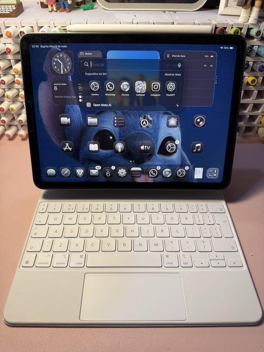 iPad Air 11” 5ª geração 64Gb + Apple Magic Keyboard + Apple Pencil