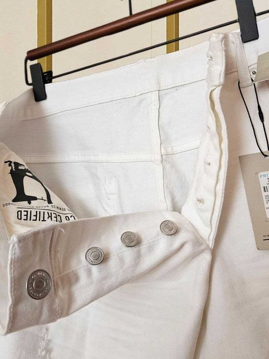Белые джинсовые шорты на пуговицах Denim Co большой размер 2XL/3XL