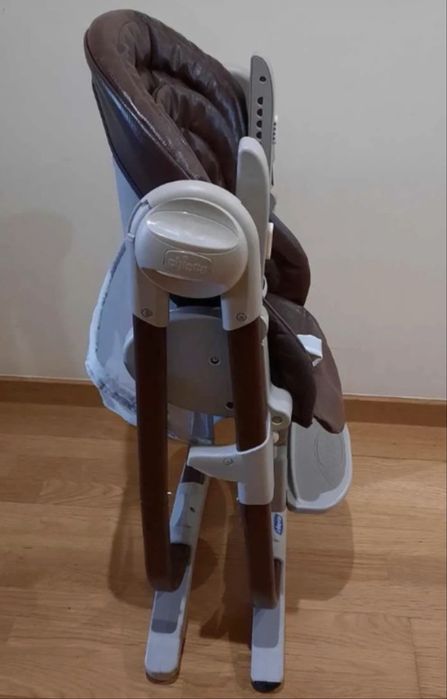 Cadeira papa Chicco Polly 2 em 1 Castanha