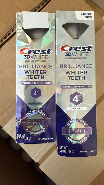 2 x Pasta Crest ULTRA 4% i szampon Selsun blue z USA