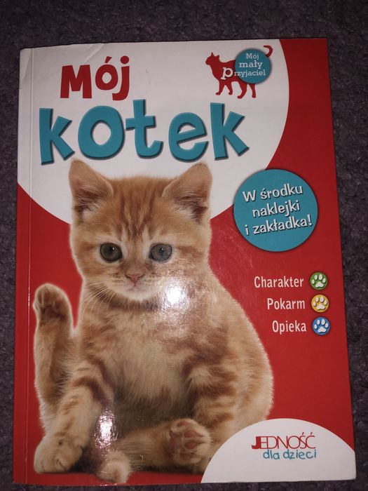 Mój kotek - książeczka edukacyjna dla dzieci
