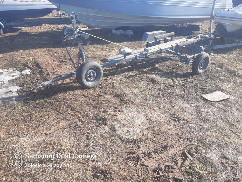 Przyczepka podlodziowa USA 5m lekka skuter wodny Rib lodz