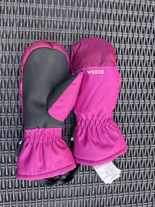 Luvas de Neve Impermeáveis Wedze (6 anos) - Cor de Rosa - Excelente Estado