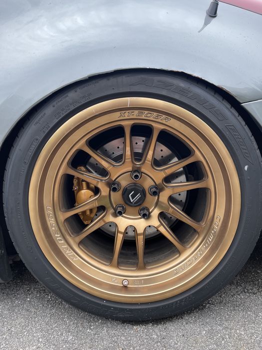 Felgi z oponami 18” Cosmis racing xt-206r (srr, rays, advan)