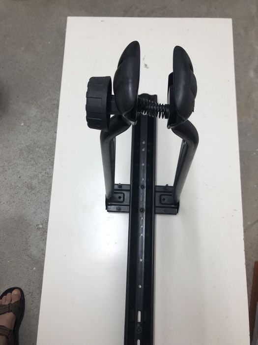 Suporte para transportar bicicleta.