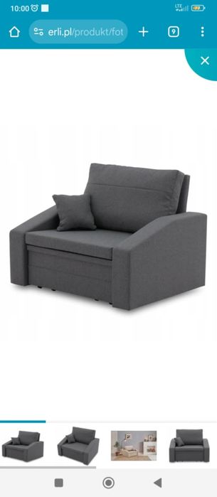 Fotel wypoczynkowy rozkładany