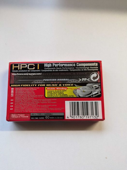 Sony FX II 60 + HF 60 – Lote de Cassetes Seladas Vintage (NOS)