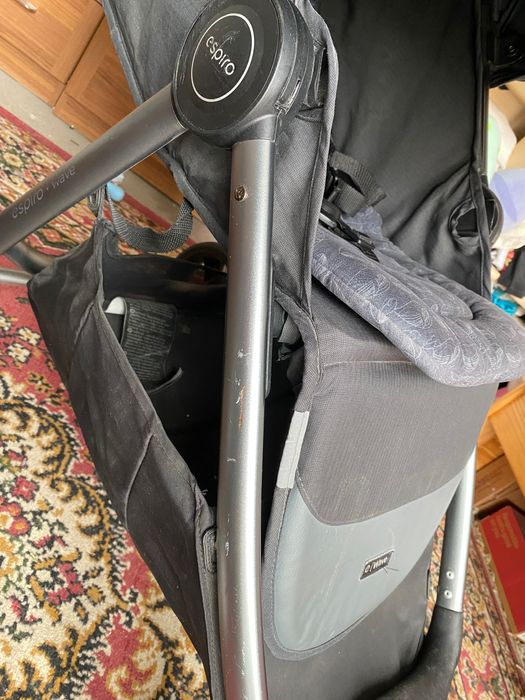 Espiro Wave 117 Graphite wózek Spacerowy